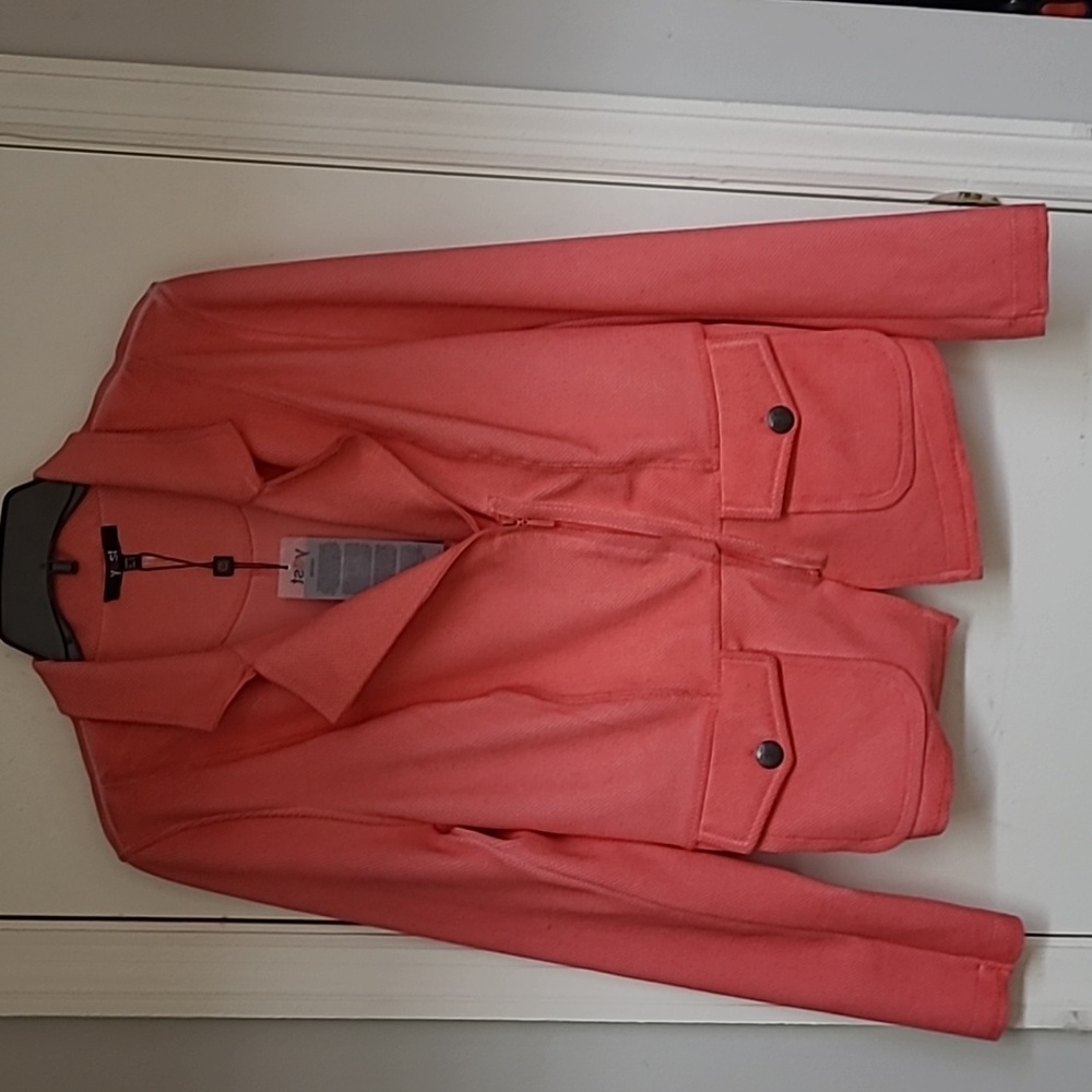 Yest Salmon colored Stretchy Jacket